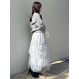 【FILA別注】アシメチュールティアードスカート | dazzlin | 詳細画像30 