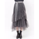 【FILA別注】アシメチュールティアードスカート | dazzlin | 詳細画像31 