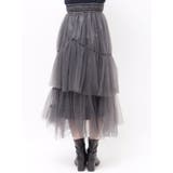 【FILA別注】アシメチュールティアードスカート | dazzlin | 詳細画像33 