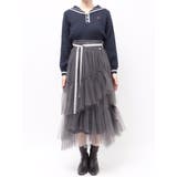 【FILA別注】アシメチュールティアードスカート | dazzlin | 詳細画像37 