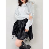 ギャザーバルーン2WAYスカート | dazzlin | 詳細画像3