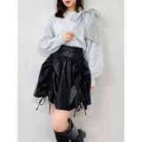 ギャザーバルーン2WAYスカート | dazzlin | 詳細画像4