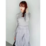 フリルスリットサテンスカート | dazzlin | 詳細画像16 