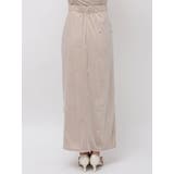 【セットアップ対応】フラワーシシュウベロアスカート | dazzlin | 詳細画像21 