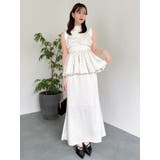 サテンナロースリットスカート | dazzlin | 詳細画像12 