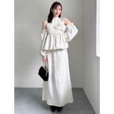 サテンナロースリットスカート | dazzlin | 詳細画像14 