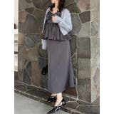 サテンナロースリットスカート | dazzlin | 詳細画像28 