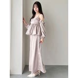 サテンナロースリットスカート | dazzlin | 詳細画像31 