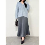 サテンナロースリットスカート | dazzlin | 詳細画像45 