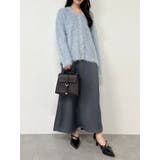 サテンナロースリットスカート | dazzlin | 詳細画像46 