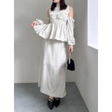 サテンナロースリットスカート | dazzlin | 詳細画像7 