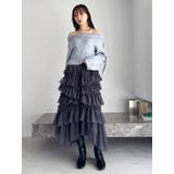 ランダムティアードチュールスカート | dazzlin | 詳細画像10