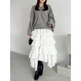 ランダムティアードチュールスカート | dazzlin | 詳細画像17