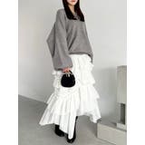 ランダムティアードチュールスカート | dazzlin | 詳細画像18