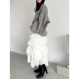 ランダムティアードチュールスカート | dazzlin | 詳細画像19