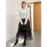 ランダムティアードチュールスカート | dazzlin | 詳細画像21