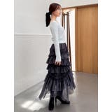 ランダムティアードチュールスカート | dazzlin | 詳細画像22