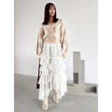 ランダムティアードチュールスカート | dazzlin | 詳細画像4