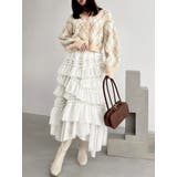 ランダムティアードチュールスカート | dazzlin | 詳細画像5