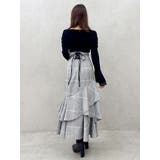 バックレースアップアシメマーメイドスカート | dazzlin | 詳細画像16 