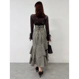 バックレースアップアシメマーメイドスカート | dazzlin | 詳細画像22 