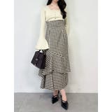 バックレースアップアシメマーメイドスカート | dazzlin | 詳細画像24 