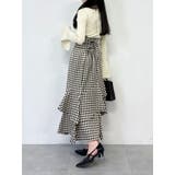 バックレースアップアシメマーメイドスカート | dazzlin | 詳細画像25 