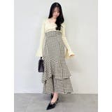 バックレースアップアシメマーメイドスカート | dazzlin | 詳細画像26 