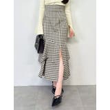 バックレースアップアシメマーメイドスカート | dazzlin | 詳細画像28 