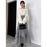 バックレースアップアシメマーメイドスカート | dazzlin | 詳細画像36 