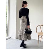 バックレースアップアシメマーメイドスカート | dazzlin | 詳細画像43 