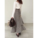 バックレースアップアシメマーメイドスカート | dazzlin | 詳細画像49 