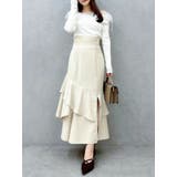 バックレースアップアシメマーメイドスカート | dazzlin | 詳細画像7 