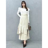 バックレースアップアシメマーメイドスカート | dazzlin | 詳細画像9 