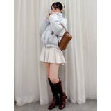 【20周年記念復刻！/セットアップ対応】ボックスプリーツカットミニスカート | dazzlin | 詳細画像11 