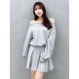 【20周年記念復刻！/セットアップ対応】ボックスプリーツカットミニスカート | dazzlin | 詳細画像17 