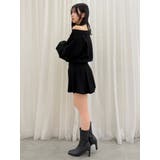 【20周年記念復刻！/セットアップ対応】ボックスプリーツカットミニスカート | dazzlin | 詳細画像24 