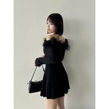 【20周年記念復刻！/セットアップ対応】ボックスプリーツカットミニスカート | dazzlin | 詳細画像38 