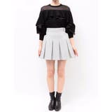 【20周年記念復刻！/セットアップ対応】ボックスプリーツカットミニスカート | dazzlin | 詳細画像46 