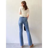 【吉田朱里】メイクアップフレアデニムパンツ | dazzlin | 詳細画像13 