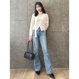 【吉田朱里】メイクアップフレアデニムパンツ | dazzlin | 詳細画像33 