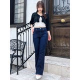 【吉田朱里】メイクアップフレアデニムパンツ | dazzlin | 詳細画像39 