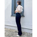 【吉田朱里】メイクアップフレアデニムパンツ | dazzlin | 詳細画像43 