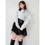 ワンショルミニシャギーニットトップス | dazzlin | 詳細画像19 