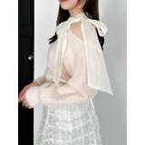 ワンショルミニシャギーニットトップス | dazzlin | 詳細画像25 