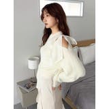 ワンショルミニシャギーニットトップス | dazzlin | 詳細画像39 