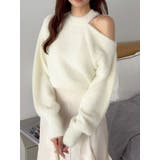 ワンショルミニシャギーニットトップス | dazzlin | 詳細画像43 