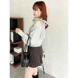 ワンショルミニシャギーニットトップス | dazzlin | 詳細画像47 