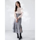 ワンショルミニシャギーニットトップス | dazzlin | 詳細画像5 