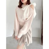 ワンショルミニシャギーニットトップス | dazzlin | 詳細画像8 